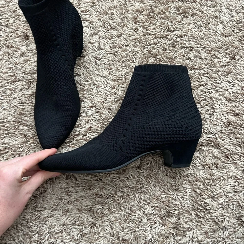 Eileen Fisher Purl Recycled Stretch Knit Bootie